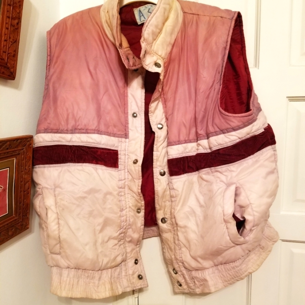 Vintage 80s Alpine Ski Vest XL